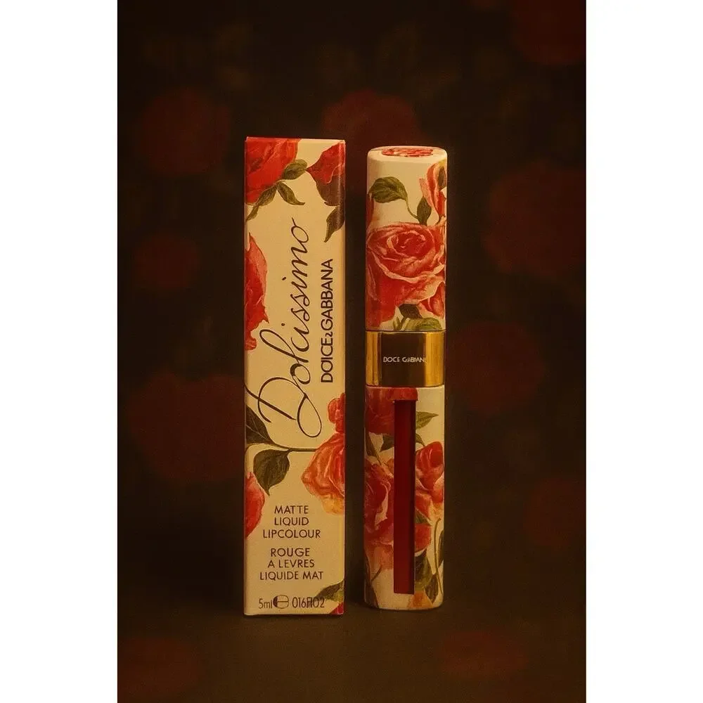 Dolce & Gabbana Dolcissimo Matte Liquid Lipstick 12 Purple 0.16 oz